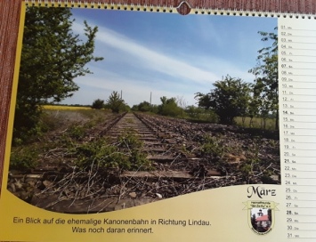 Ein Blick auf die ehemalige Kanonenbahn – was noch daran erinnert.