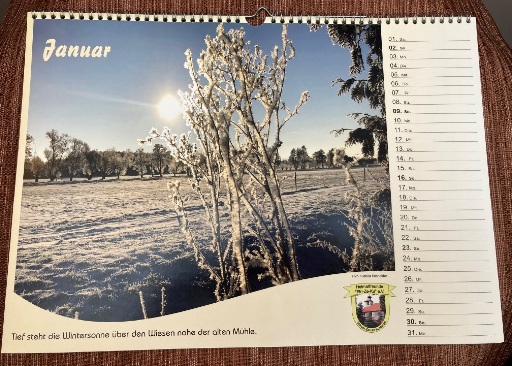 Der Januar 2022 im neuen Heimatkalender